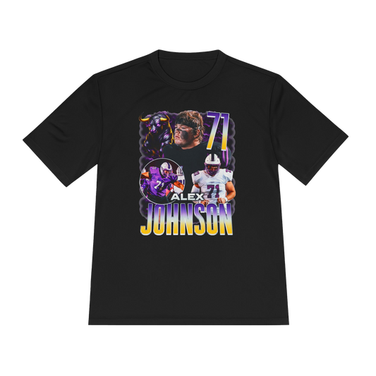 Alex Johnson Unisex Moisture Wicking Tee