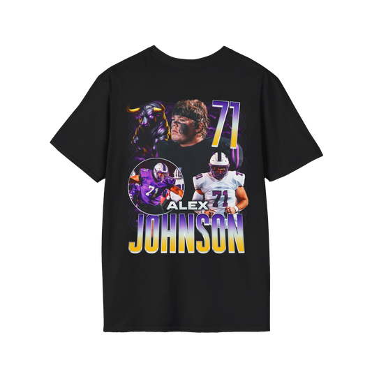 Alex Johnson Soft-Style Badge Tee
