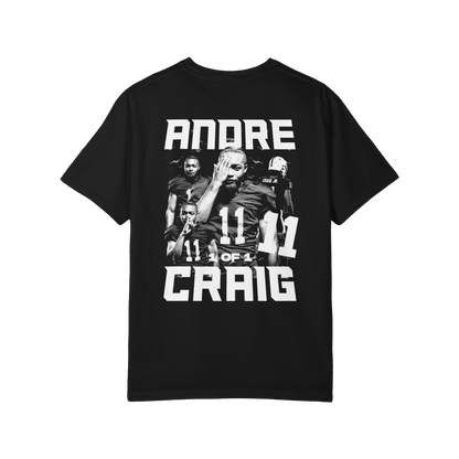 Andre Craig  Heavyweight Vintage Blackout Tee