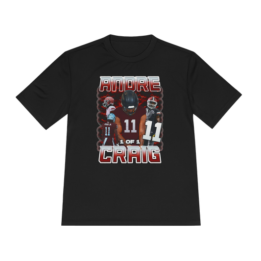 Andre Craig Unisex Moisture Wicking Tee