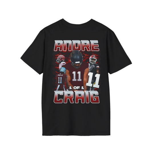 Andre Craig Soft-Style Badge Tee