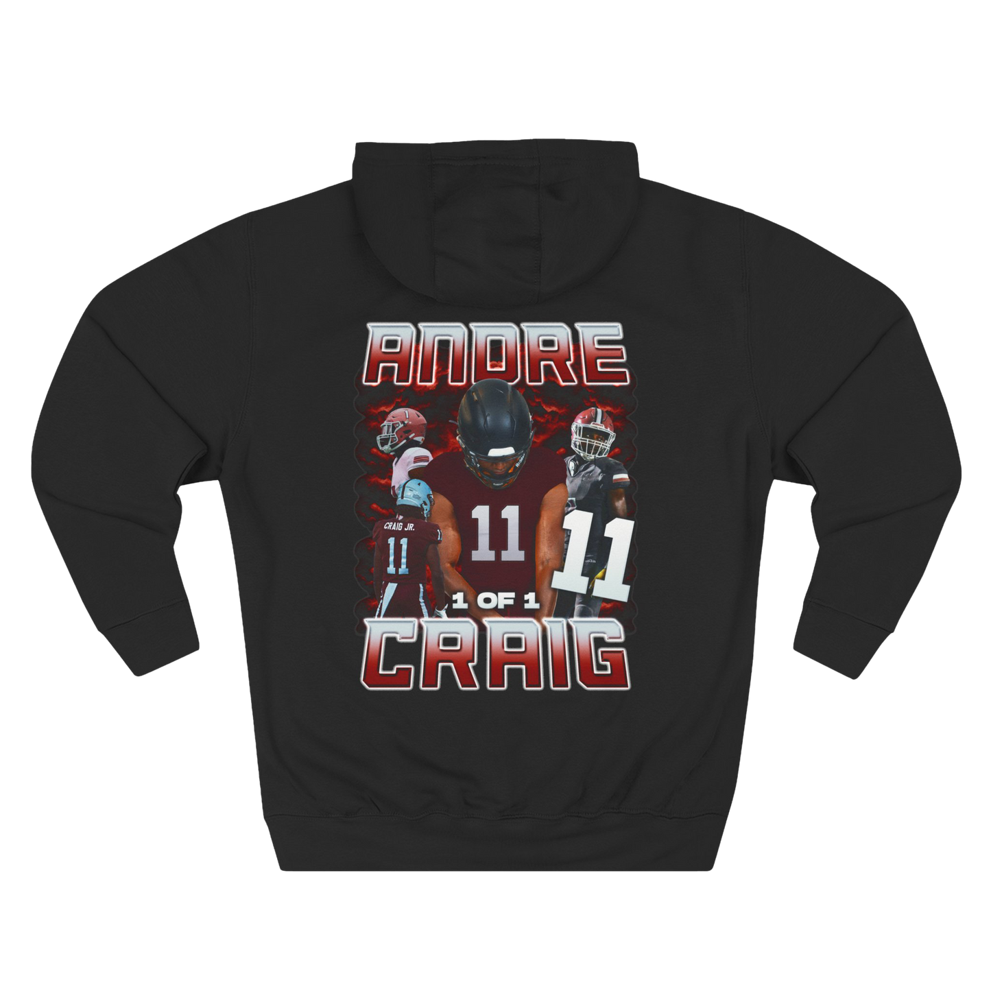 Andre Craig Soft-Style Badge Hoodie