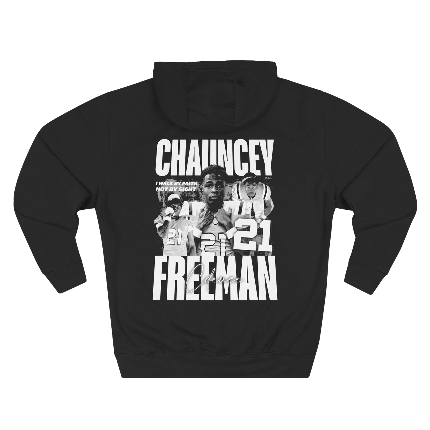 Chauncey Freeman Soft-Style Vintage Blackout Hoodie