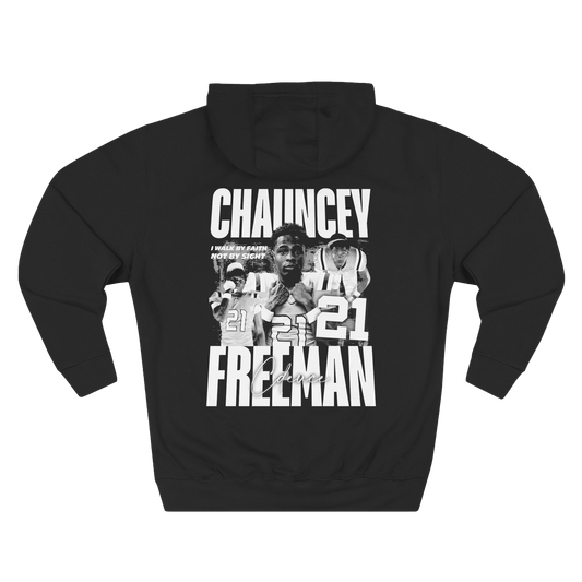 Chauncey Freeman Soft-Style Vintage Blackout Hoodie