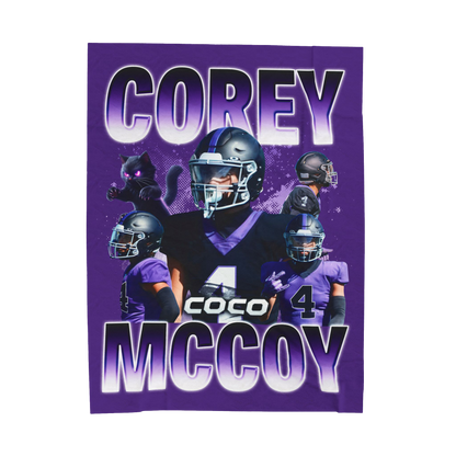 Corey McCoy 60"-80" Plush Blanket