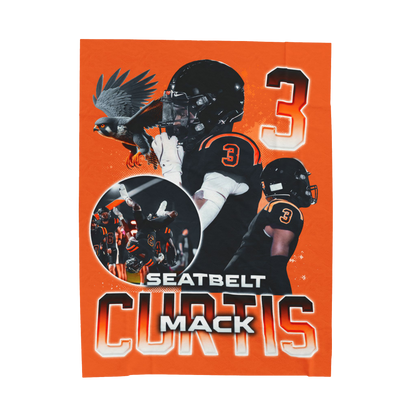 Mack Curtis 60"-80" Plush Blanket