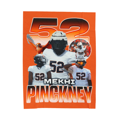 Mekhi Pinckney 60"-80" Plush Blanket