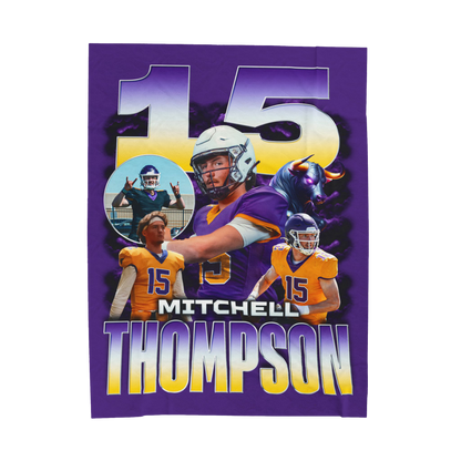 Mitchell Thompson 60"-80" Plush Blanket