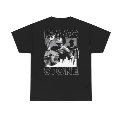 Isaac Stone Heavyweight Vintage Blackout Tee