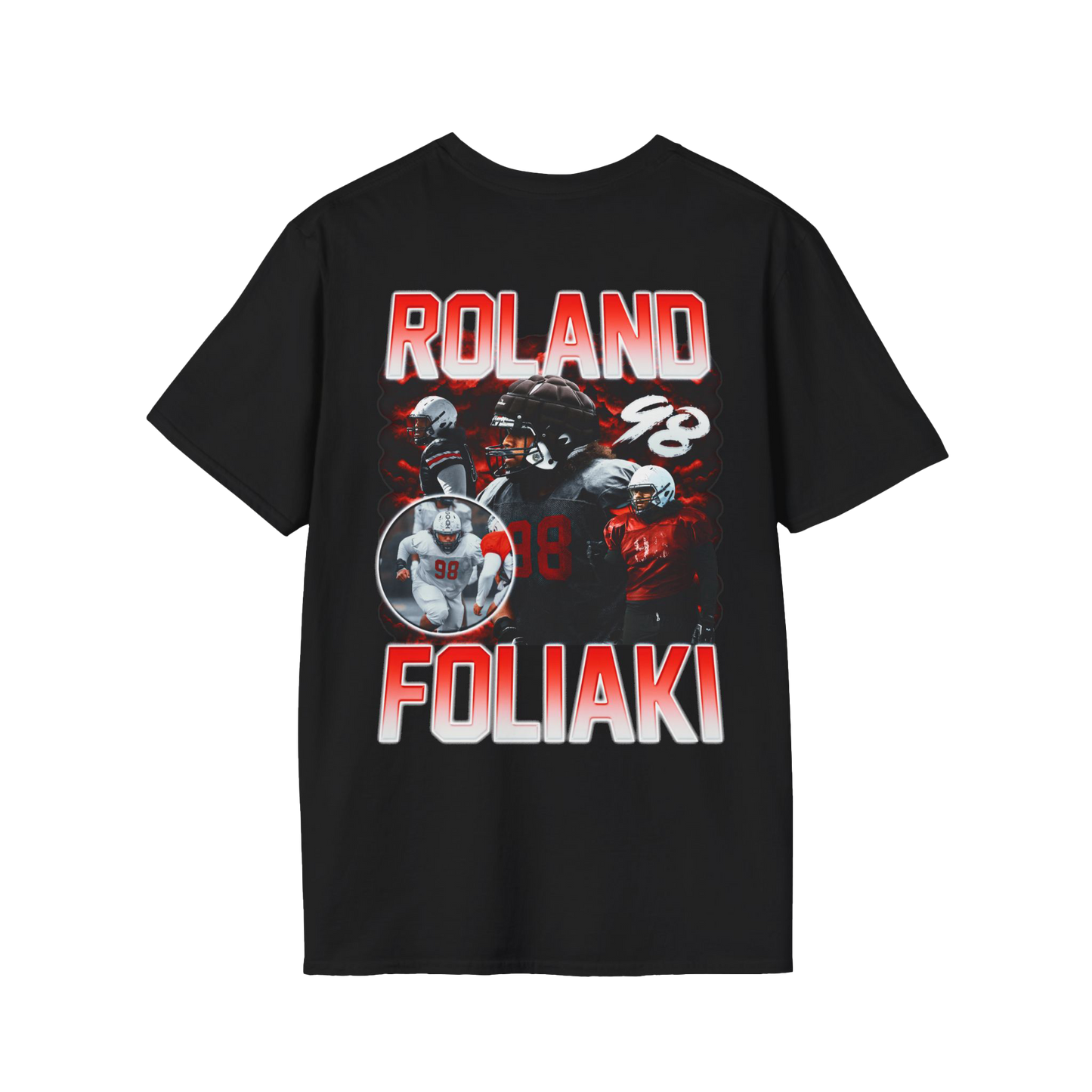 Roland Foliaki Soft-Style Badge Tee