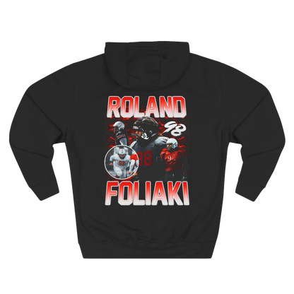 Roland Foliaki Soft-Style Badge Hoodie
