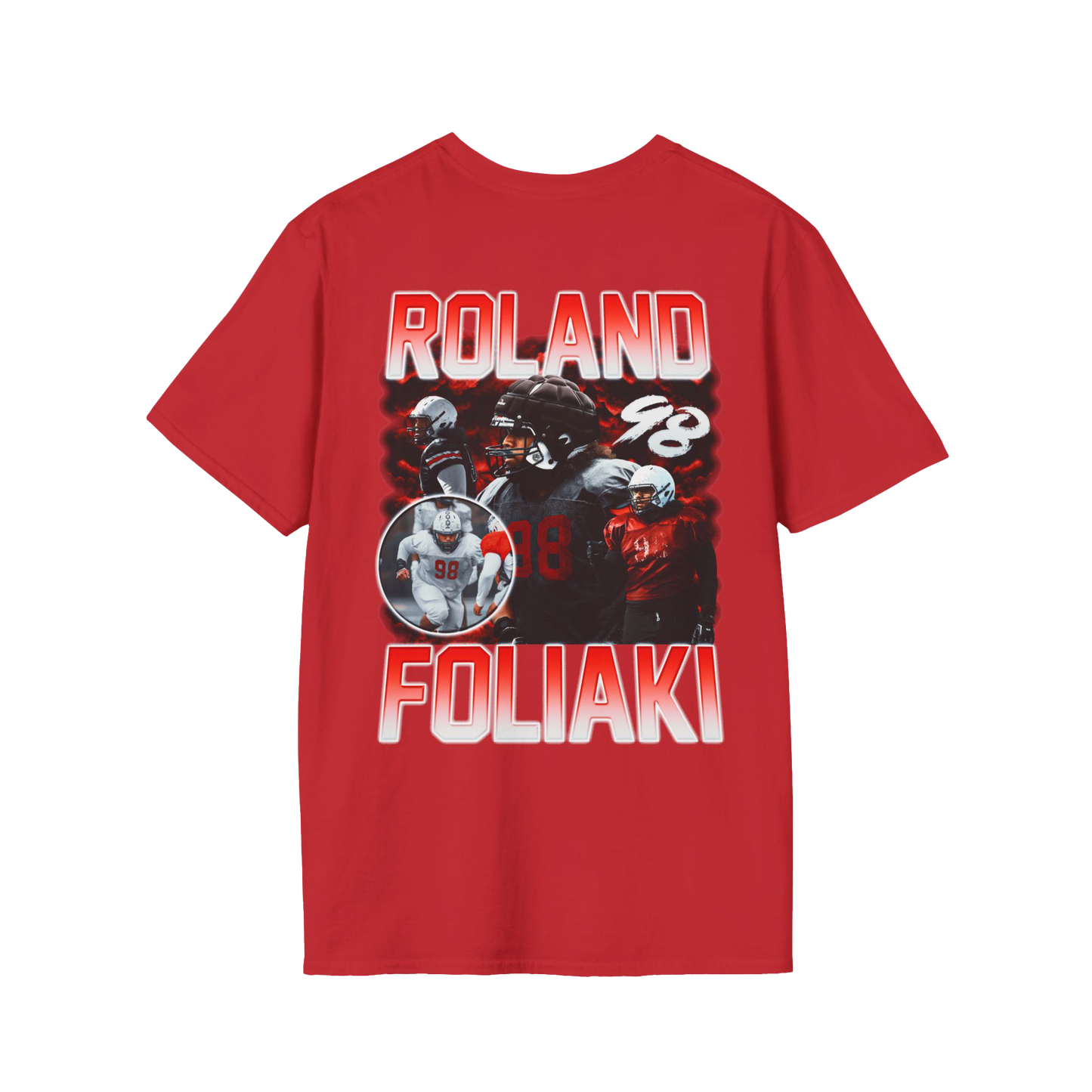 Roland Foliaki Soft-Style Badge Tee