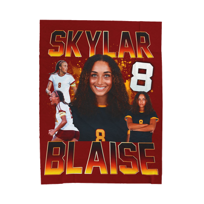 Skylar Blaise 60"-80" Plush Blanket