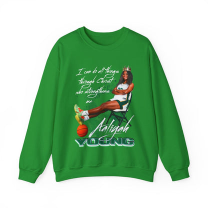 Aaliyah Young Featured Quote Crewneck Sweatshirt