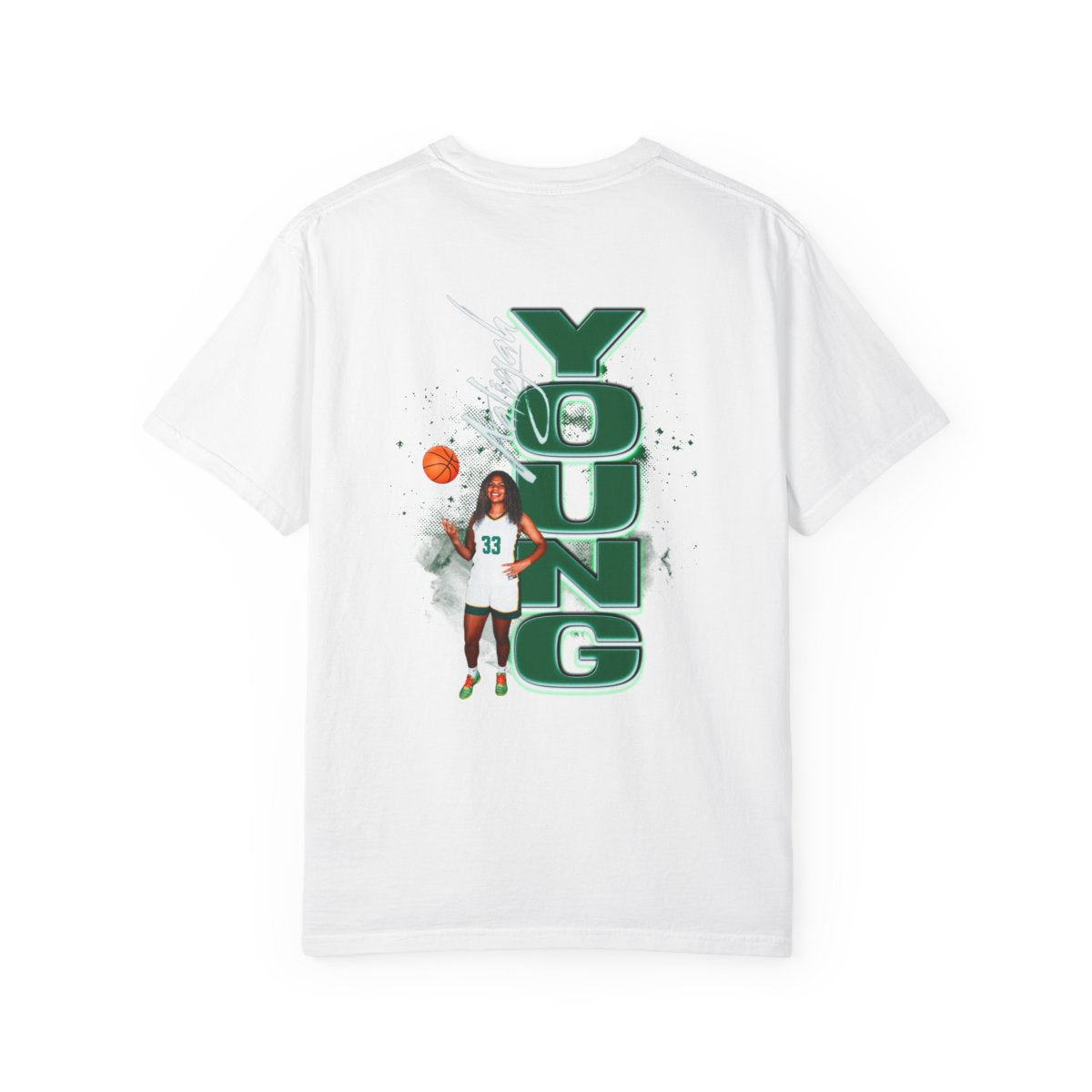 Aaliyah Young Logo Front & Back Premium Tee