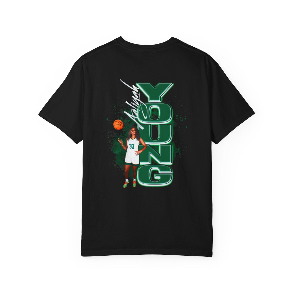Aaliyah Young Logo Front & Back Premium Tee