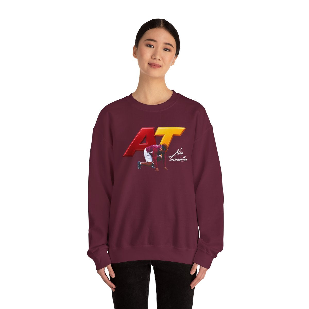 Abu Tarawallie Featured Logo Crewneck Sweatshirt