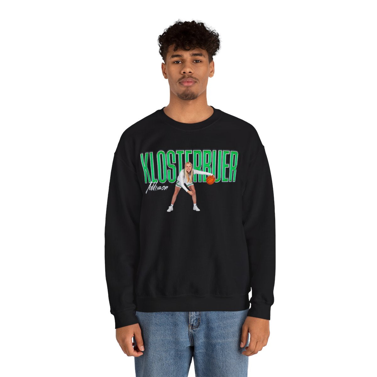 Addison Klosterbuer Big Last Name Crewneck Sweatshirt