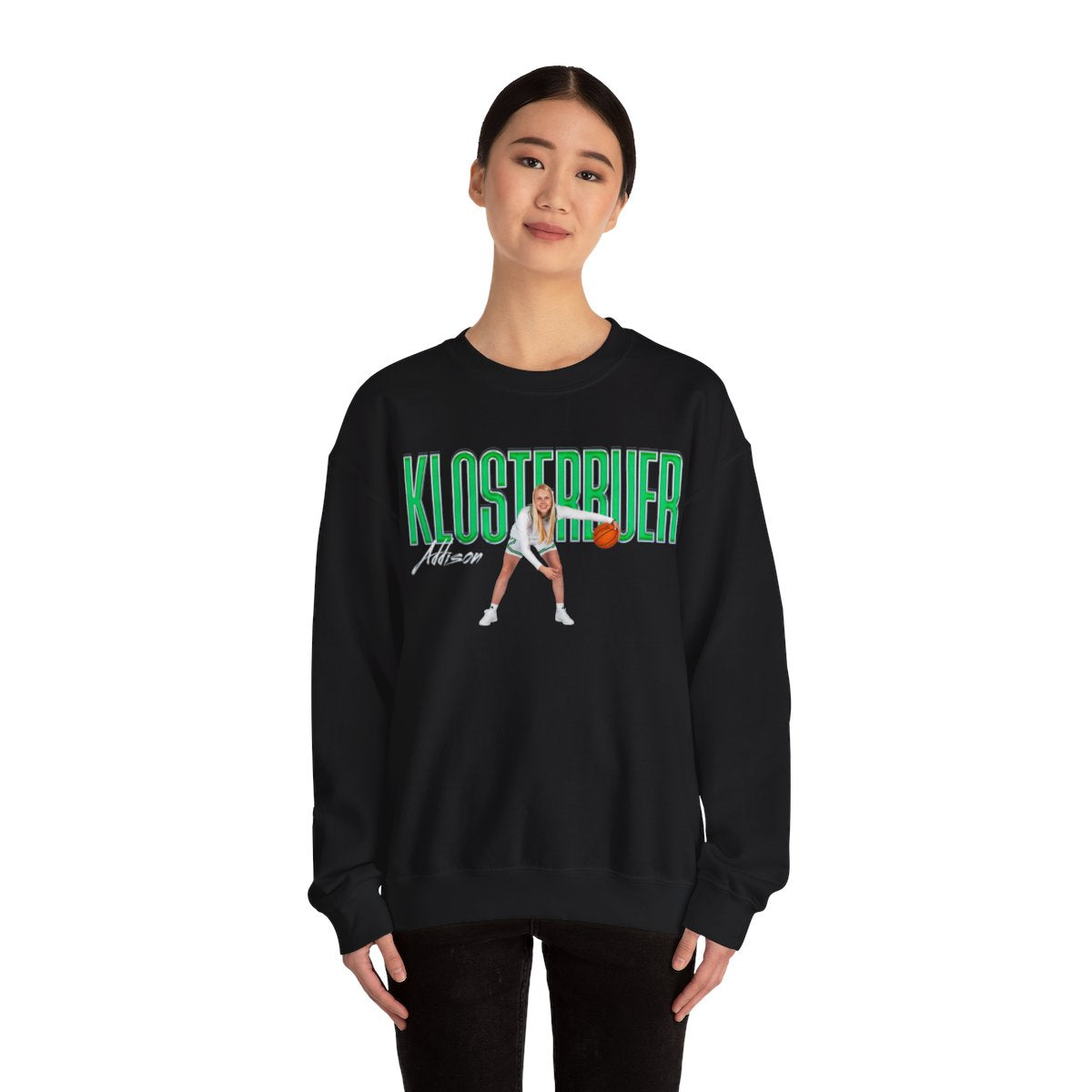 Addison Klosterbuer Big Last Name Crewneck Sweatshirt