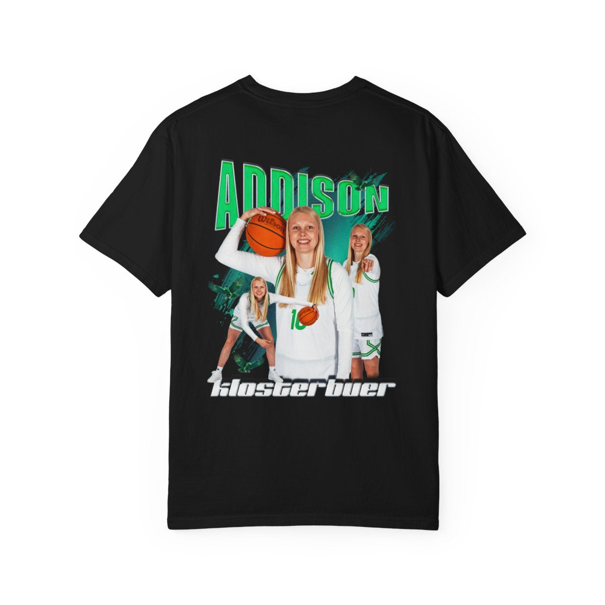 Addison Klosterbuer Logo Front & Back Premium Tee