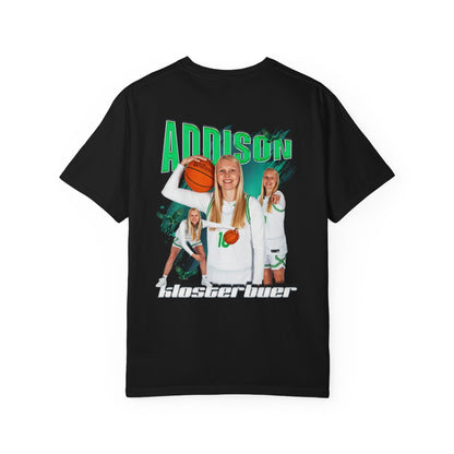 Addison Klosterbuer Logo Front & Back Premium Tee