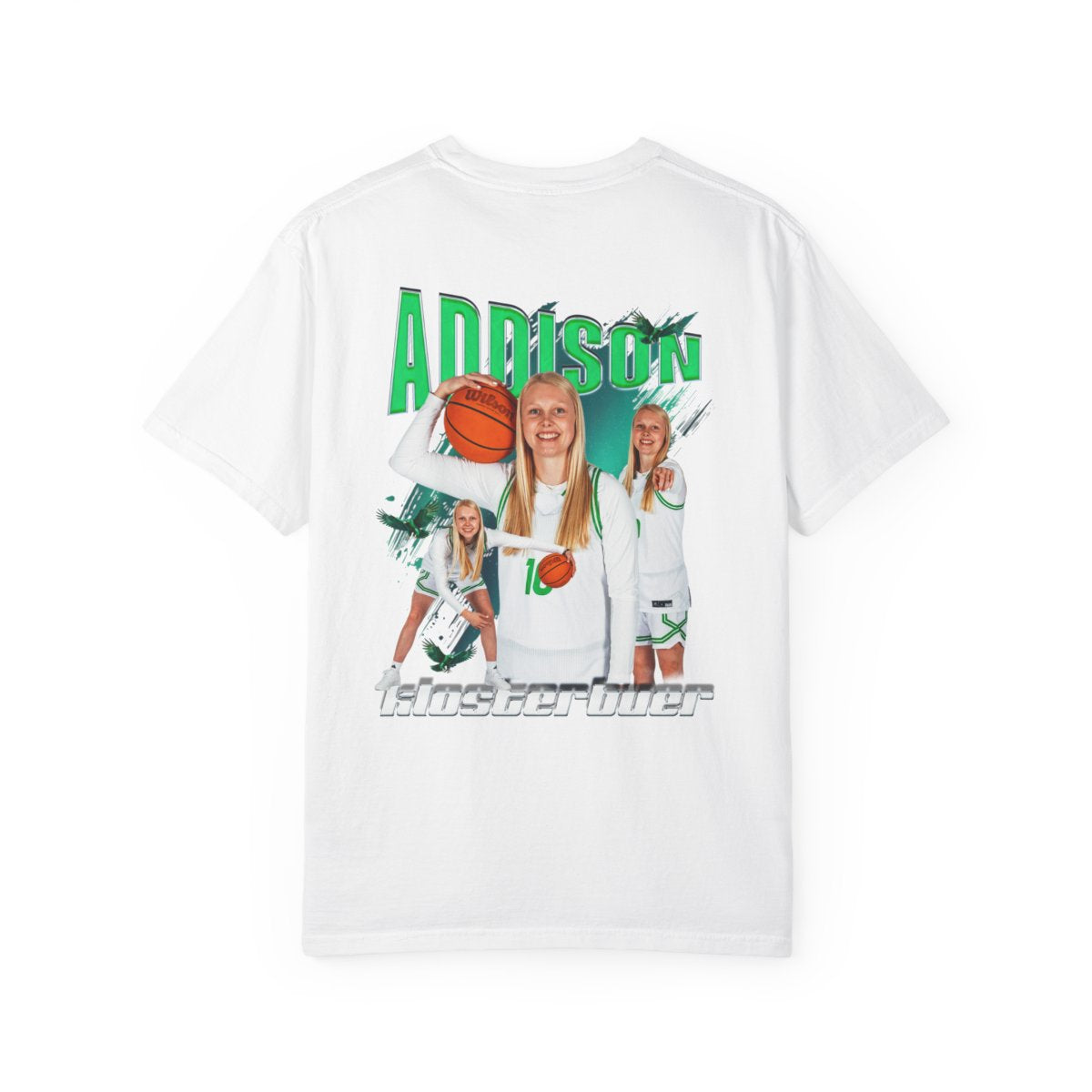 Addison Klosterbuer Logo Front & Back Premium Tee