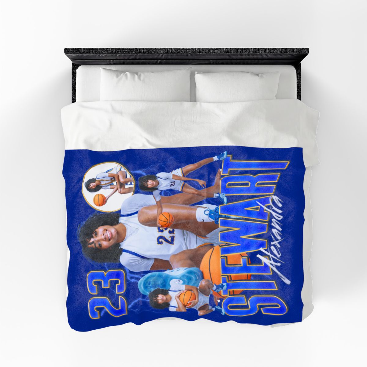 Alexandra Stewart 60"-80" Plush Blanket