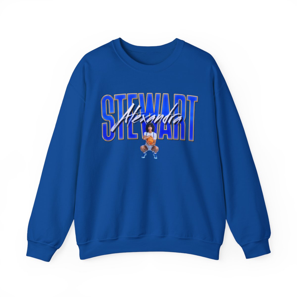 Alexandra Stewart Big Last Name Crewneck Sweatshirt