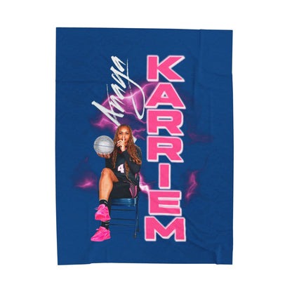 Anaya Karriem 60"-80" Plush Blanket
