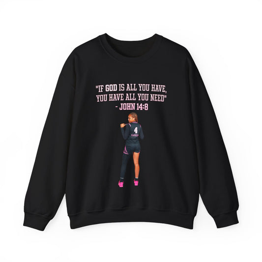 Anaya Karriem Athlete Quote Crewneck Sweatshirt