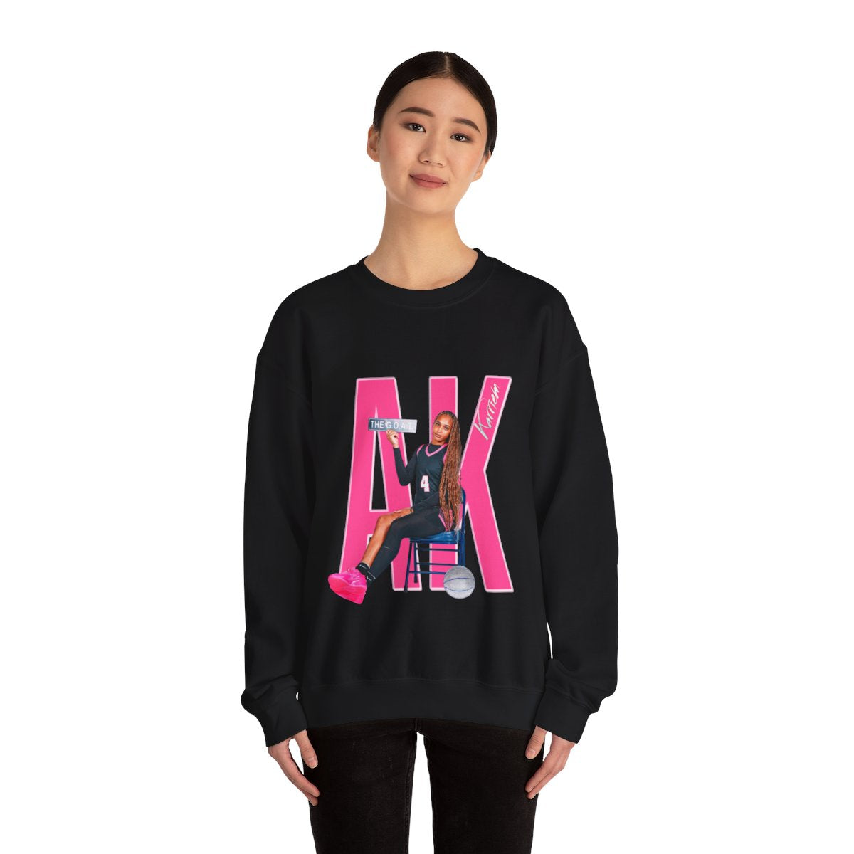 Anaya Karriem Player Icon Initials Crewneck Sweatshirt
