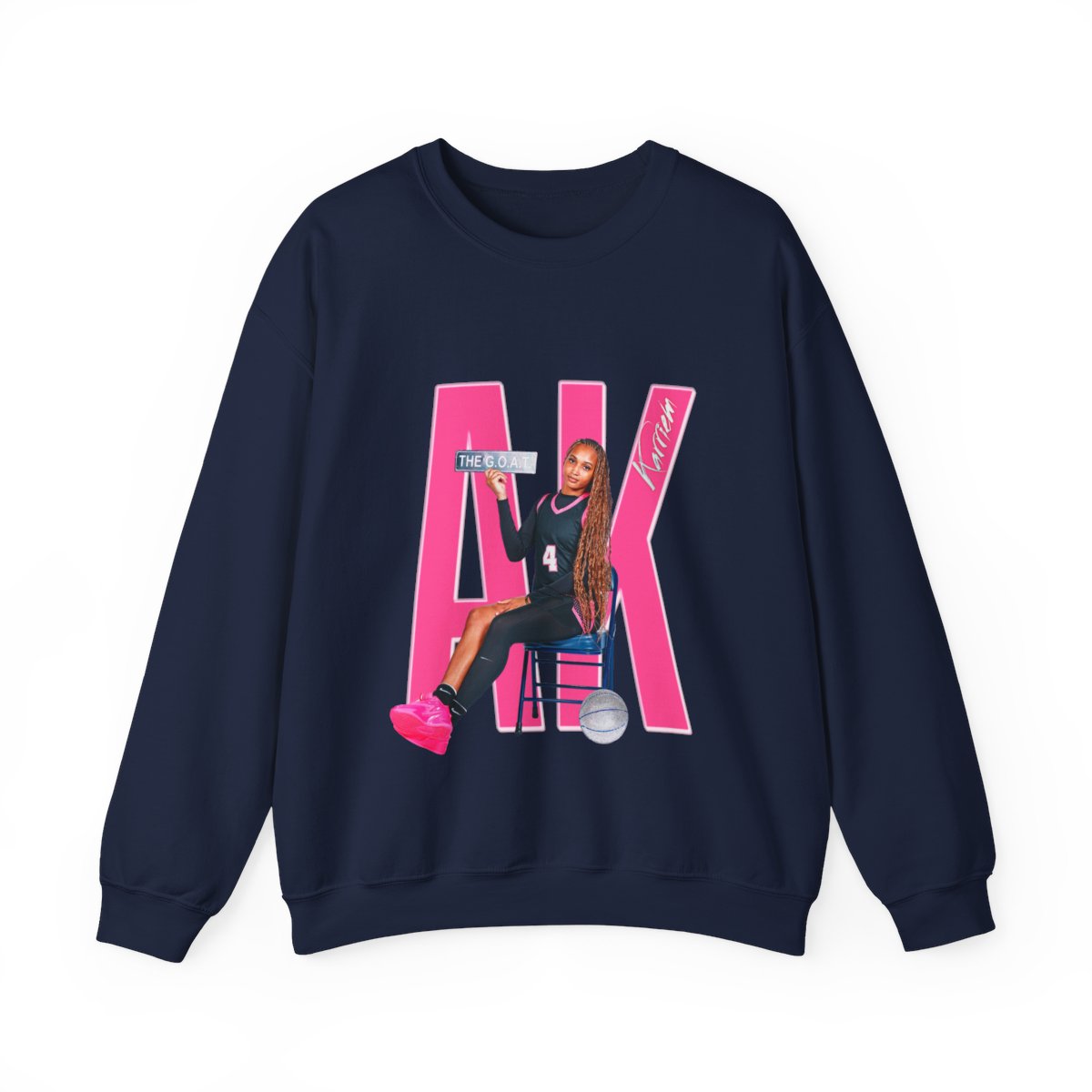 Anaya Karriem Player Icon Initials Crewneck Sweatshirt