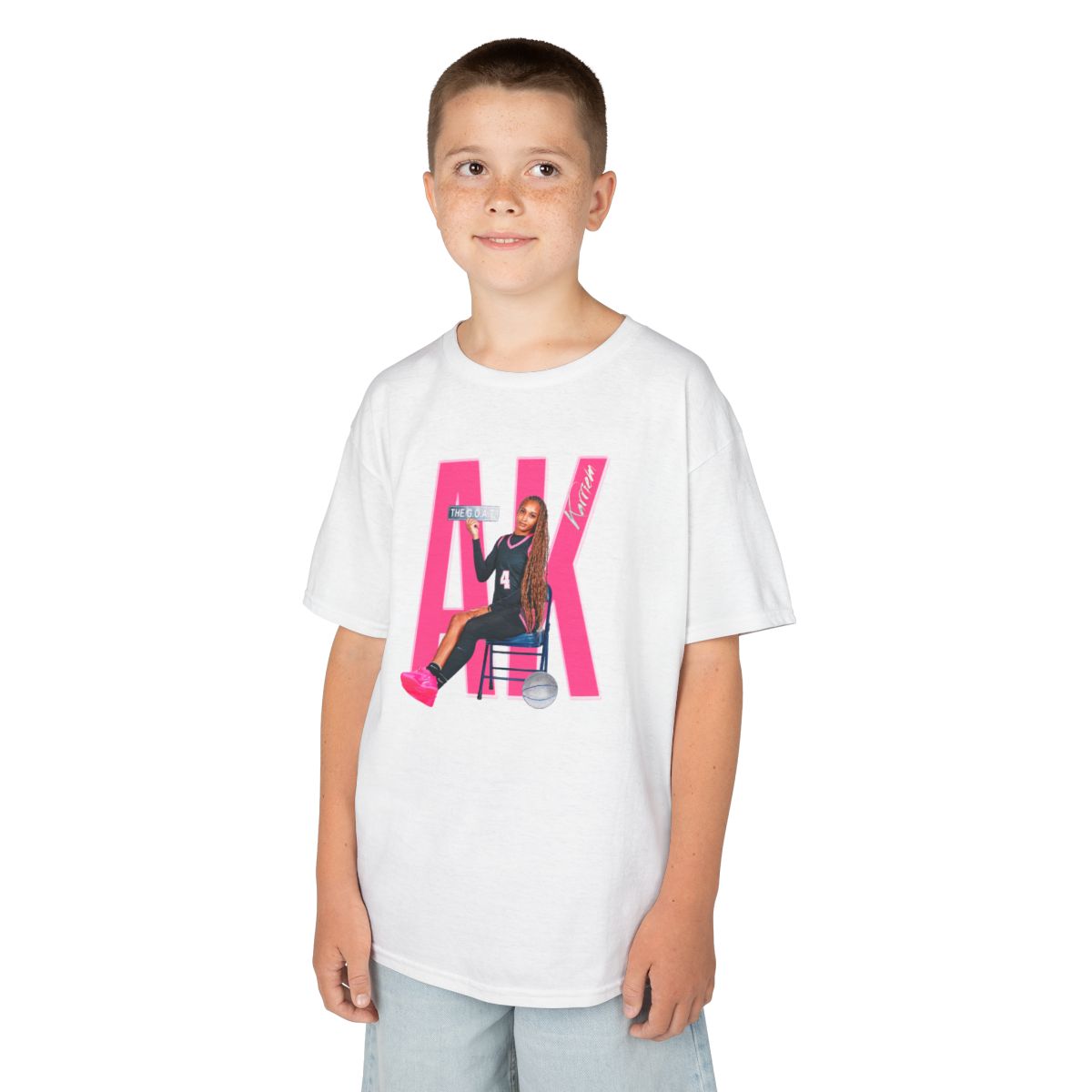 Anaya Karriem Player Icon Initials Kids Tee