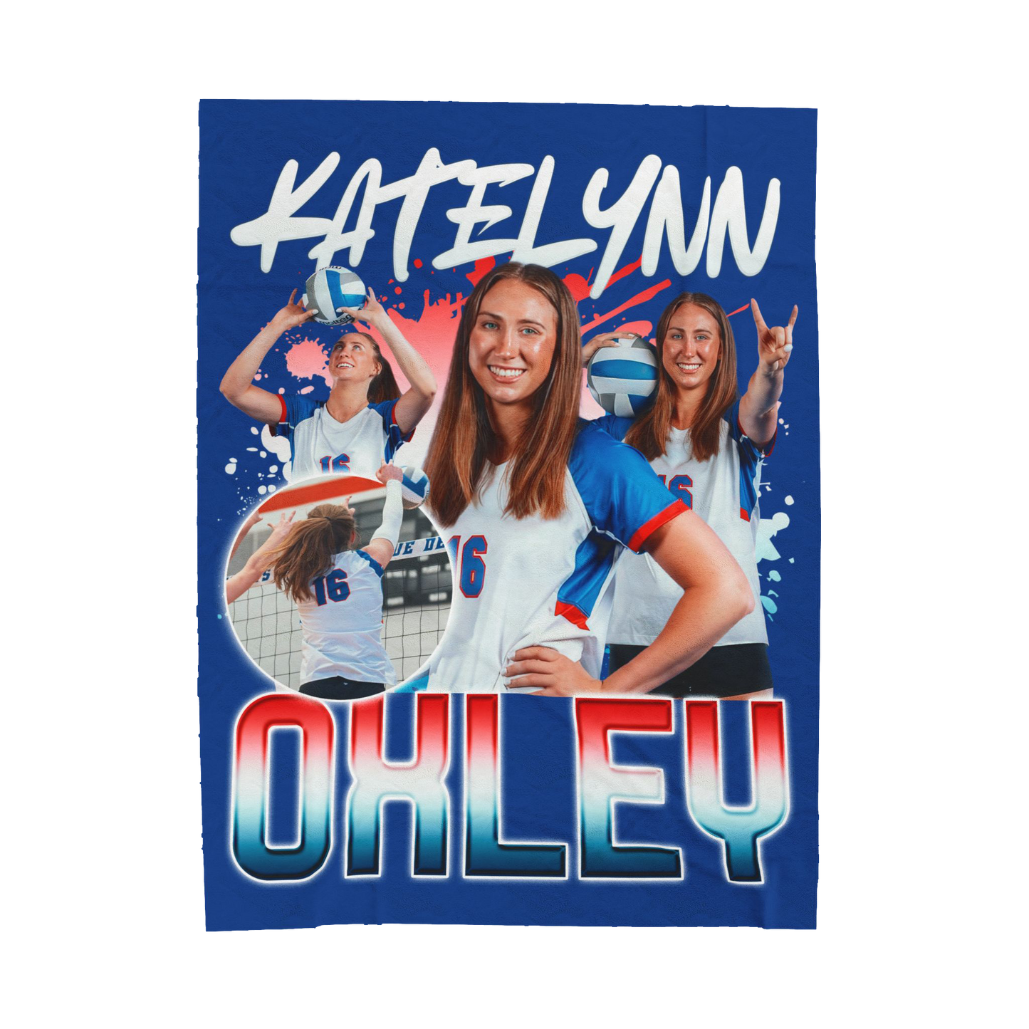 Katelynn Oxley 60"-80" Plush Blanket