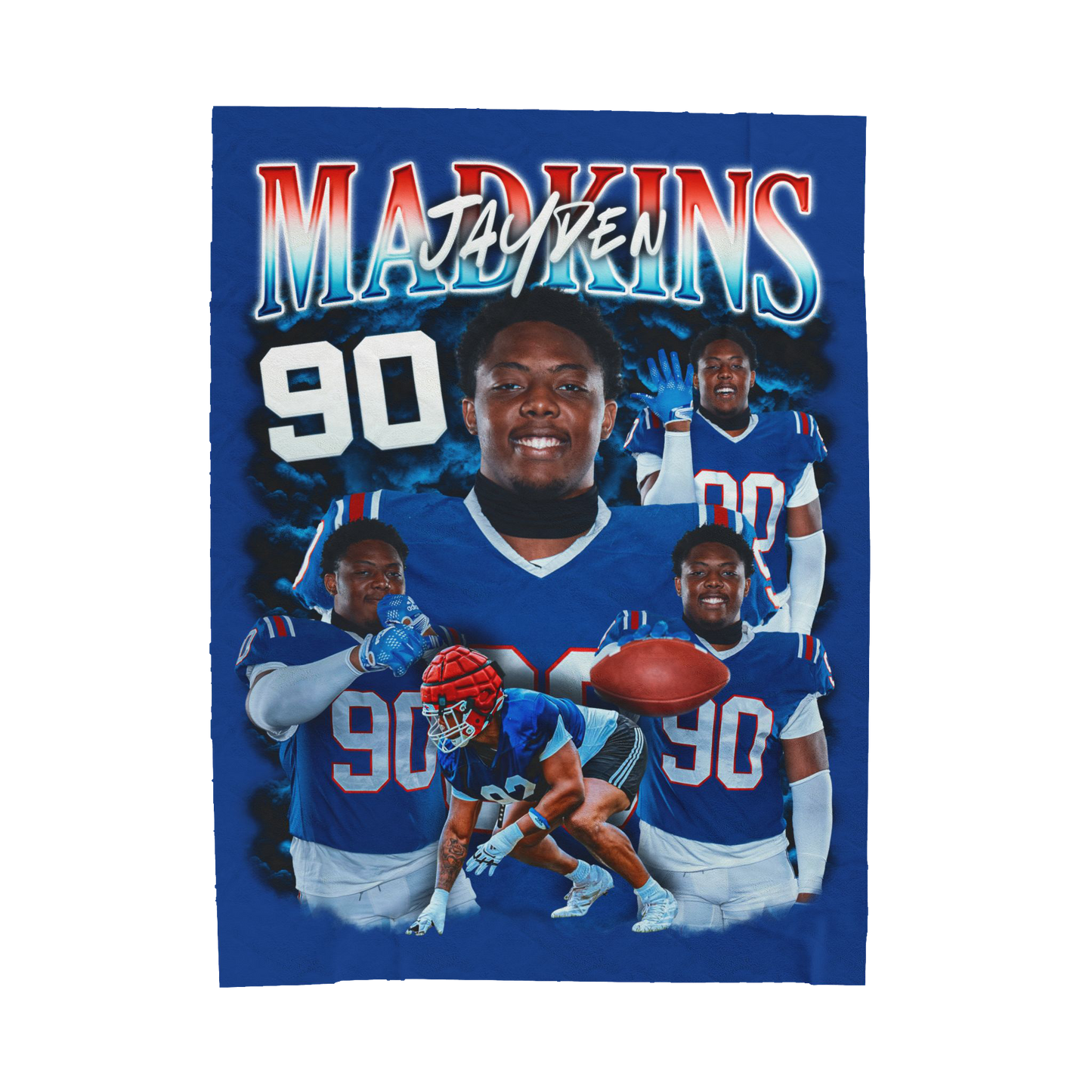 Jayden Madkins 60"-80" Plush Blanket