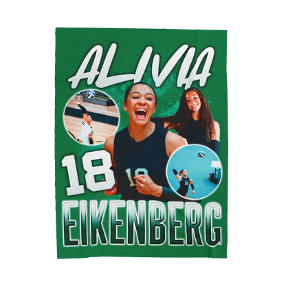 Alivia Eikenberg 60"-80" Plush Blanket