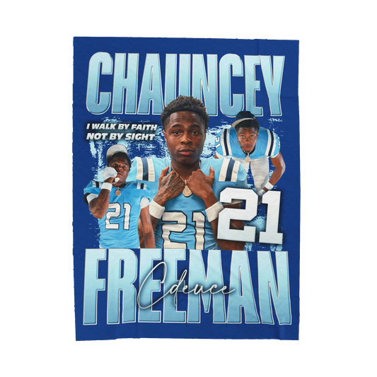 Chauncey Freeman 60"-80" Plush Blanket