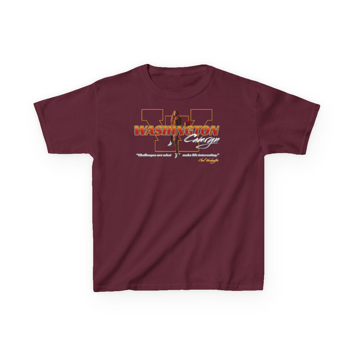 Camryn Washington Big Last Name Kids Tee