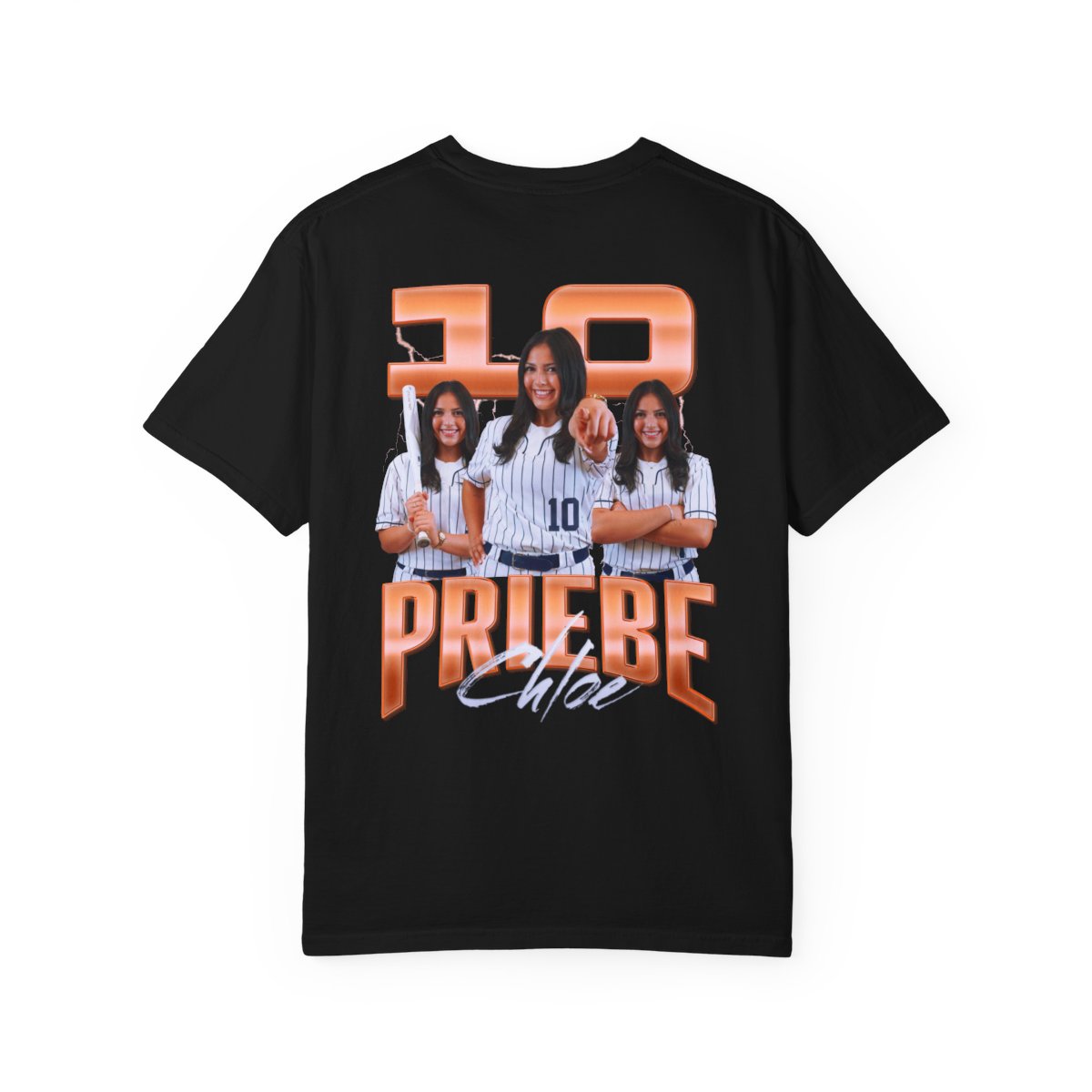 Chloe Priebe Logo Front & Back Premium Tee