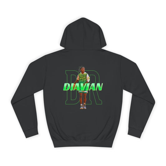 Diavian Robinson Player Icon Initials Premium Hoodie
