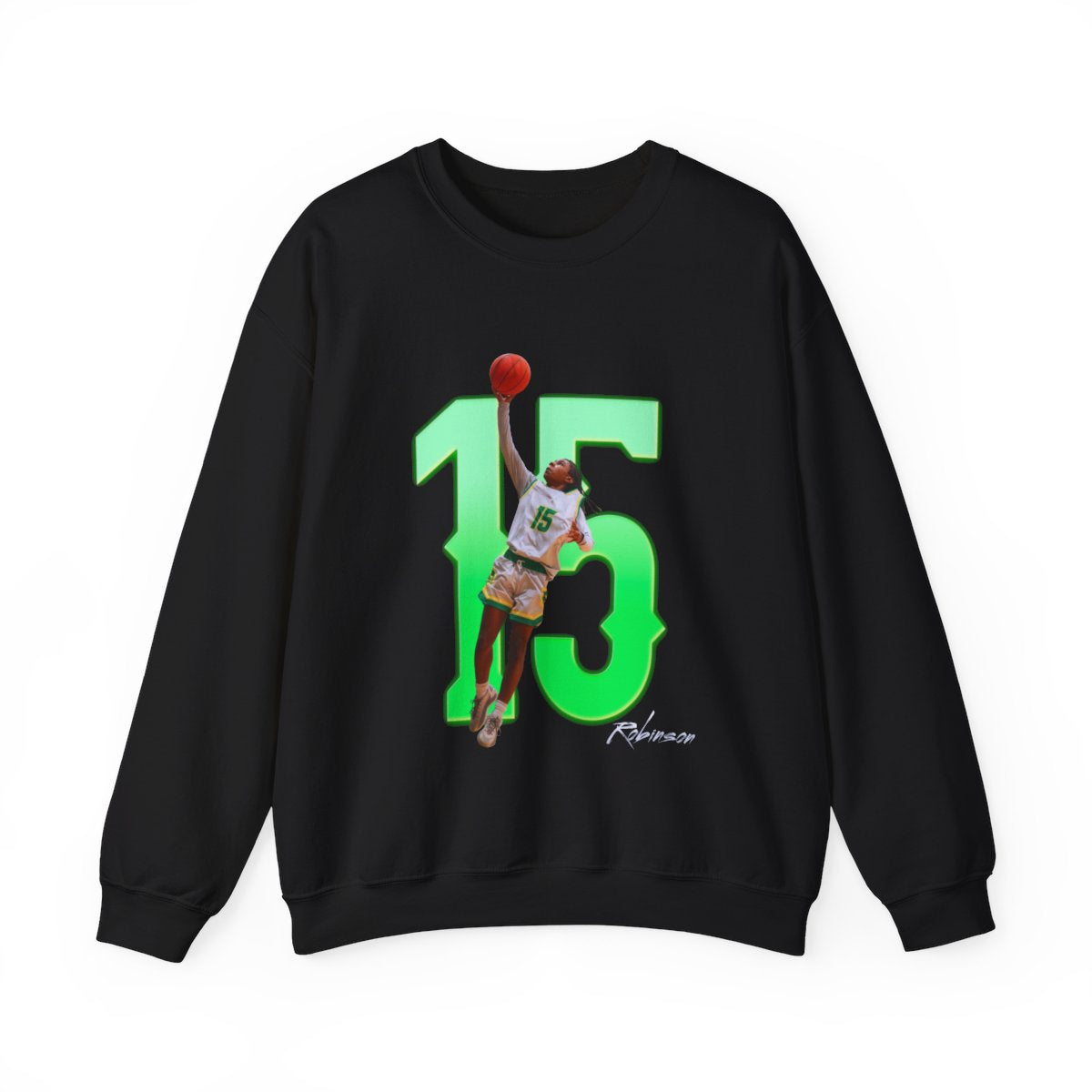 Diavian Robinson Player Icon Number Crewneck Sweatshirt