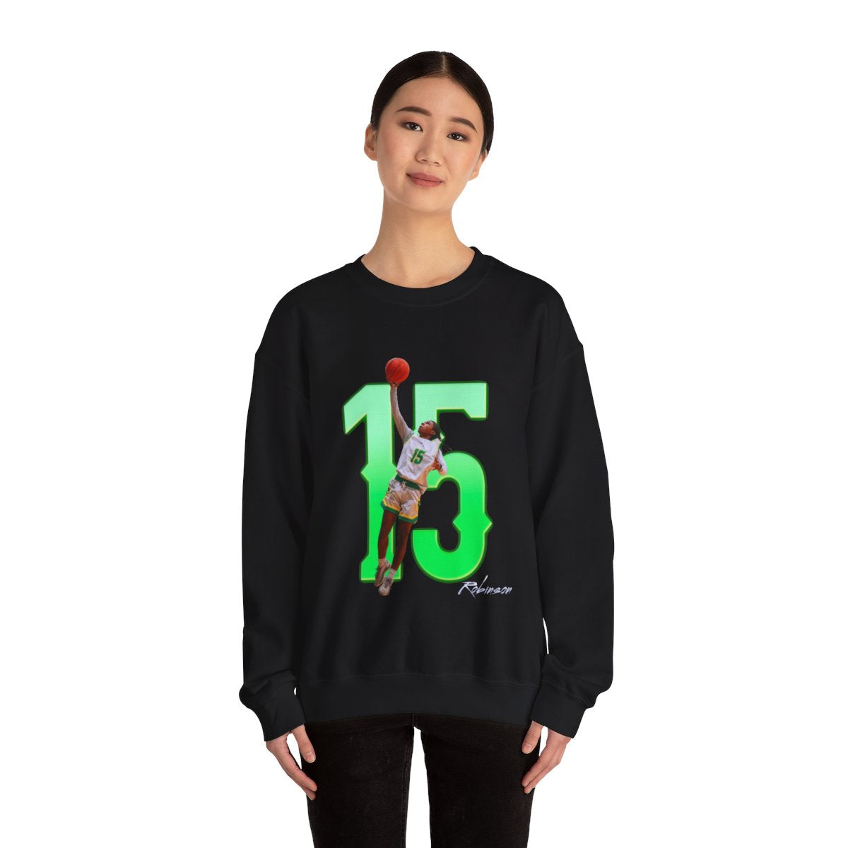 Diavian Robinson Player Icon Number Crewneck Sweatshirt
