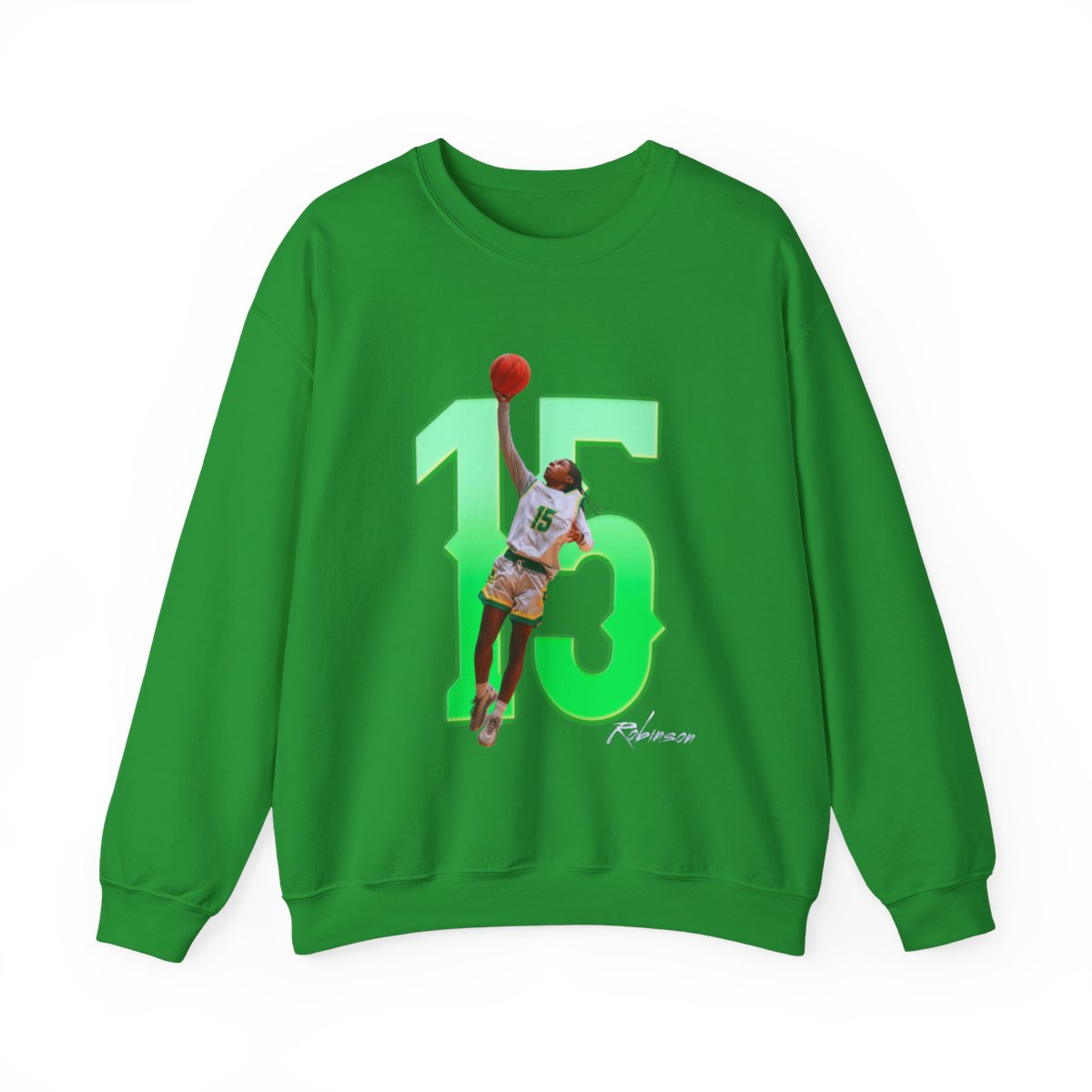 Diavian Robinson Player Icon Number Crewneck Sweatshirt