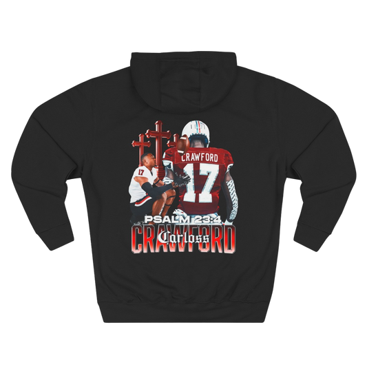 Carloss Crawford Soft-Style Badge Hoodie