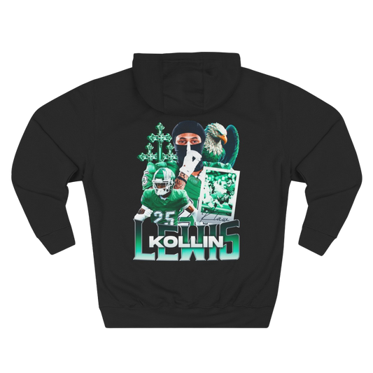 Kollin Lewis Soft-Style Badge Hoodie