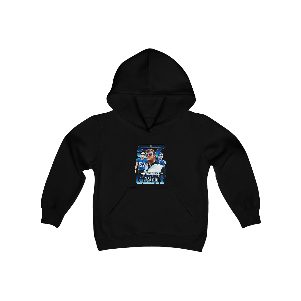 Jacob Gray Kids Hoodie