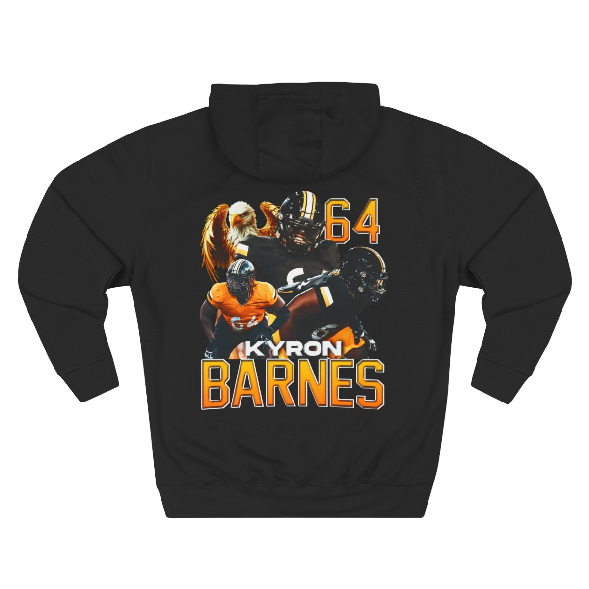 Kyron Barnes Soft-Style Badge Hoodie