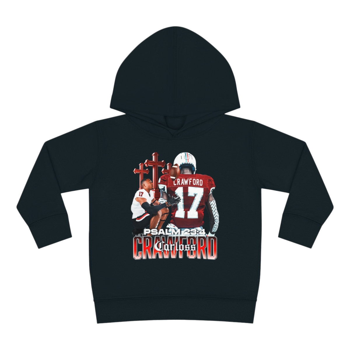 Carloss Crawford Toddler Pullover Hoodie