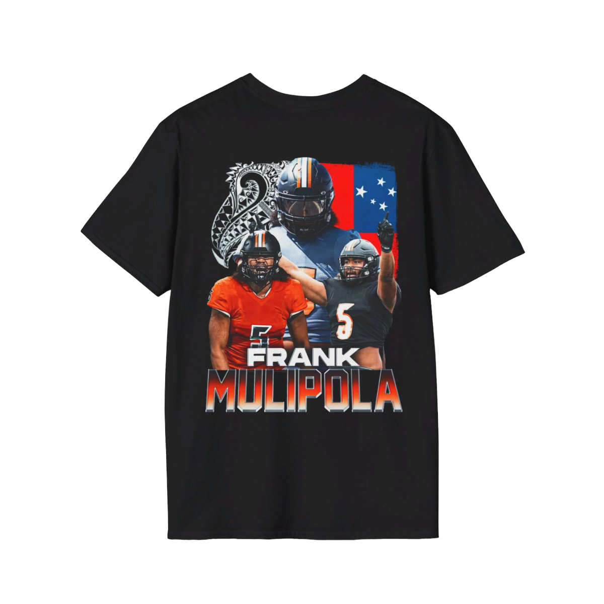 Frank Mulipola Soft-Style Badge Tee