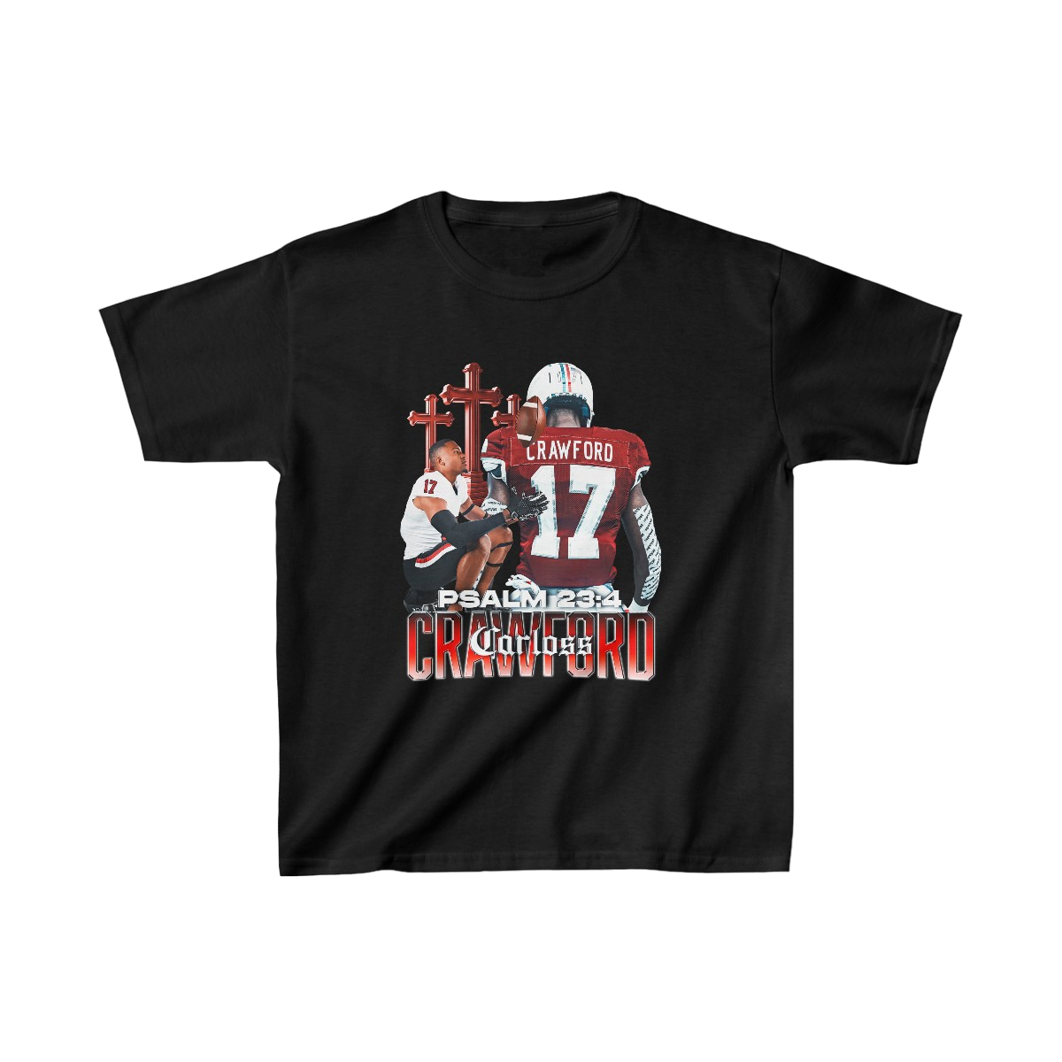 Carloss Crawford Kids Tee